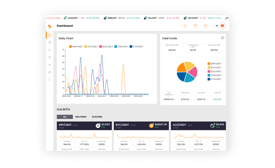 hero dashboard